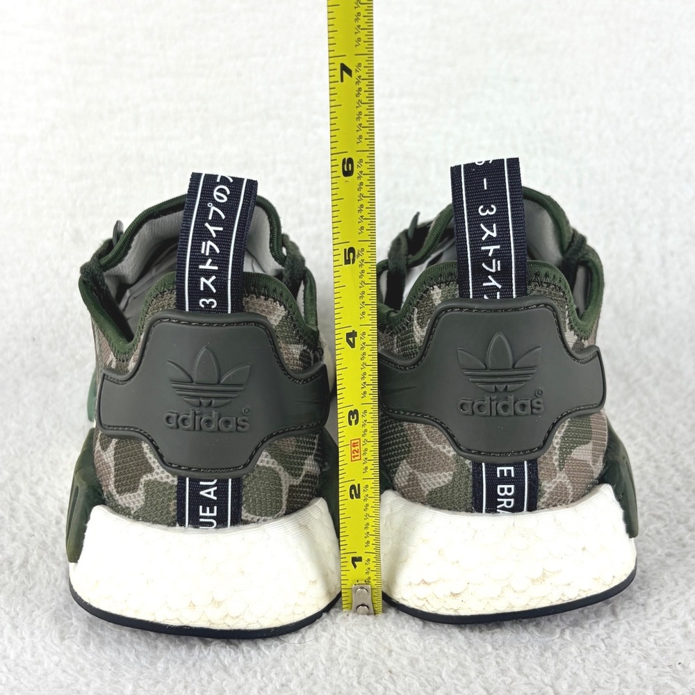 Adidas NMD R1 Duck Camo Trace Cargo Green Camouflage Sneakers D96617 Mens 9 - Picture 12 of 12
